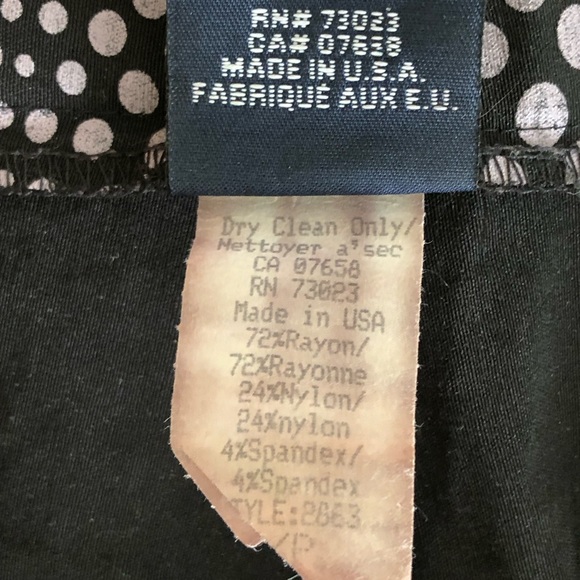 Vintage Purple Funky Polka Dot Graphic Pants - Picture 7 of 8